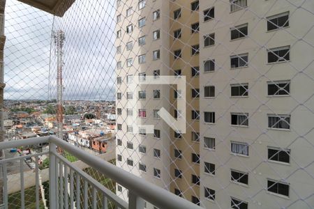 Varanda da Sala de apartamento para alugar com 2 quartos, 38m² em Parque São Rafael, São Paulo