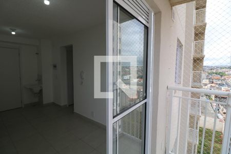 Varanda da Sala de apartamento para alugar com 2 quartos, 38m² em Parque São Rafael, São Paulo