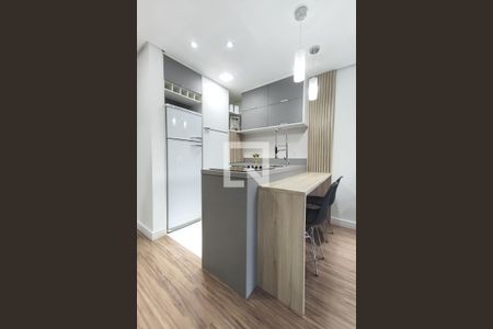 Cozinha e Área de Serviço de apartamento à venda com 1 quarto, 60m² em Loteamento Parque Recreio, São Leopoldo