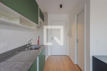 Cozinha de kitnet/studio para alugar com 1 quarto, 25m² em Pinheiros, São Paulo