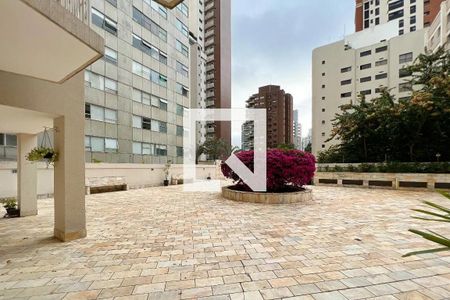 Área externa de apartamento à venda com 1 quarto, 38m² em Indianópolis, São Paulo