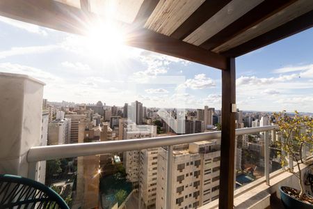 Vista de apartamento à venda com 3 quartos, 189m² em Serra, Belo Horizonte