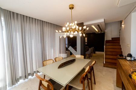 Sala de Jantar de apartamento à venda com 3 quartos, 189m² em Serra, Belo Horizonte