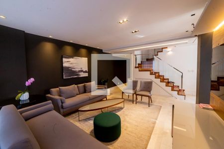 Sala de apartamento à venda com 3 quartos, 189m² em Serra, Belo Horizonte