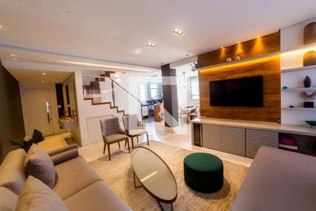 Sala de apartamento à venda com 3 quartos, 189m² em Serra, Belo Horizonte