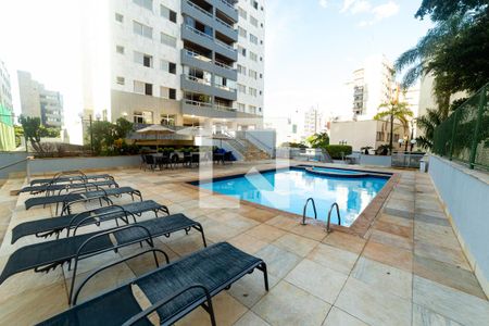 Área comum - Piscina de apartamento à venda com 3 quartos, 189m² em Serra, Belo Horizonte