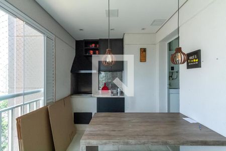 Varanda Gourmet de apartamento à venda com 2 quartos, 77m² em Centro, São Bernardo do Campo