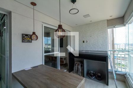 Varanda Gourmet de apartamento à venda com 2 quartos, 77m² em Centro, São Bernardo do Campo