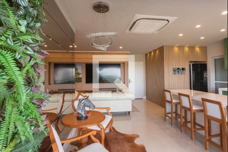 Sala de apartamento à venda com 2 quartos, 107m² em Swiss Park, Campinas