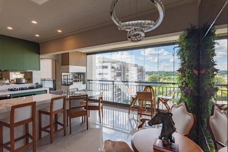 Sala de apartamento à venda com 2 quartos, 107m² em Swiss Park, Campinas