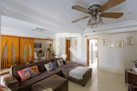 Sala de estar de apartamento à venda com 3 quartos, 173m² em Campo Belo, São Paulo