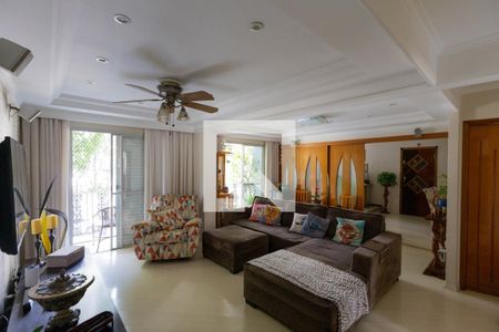 Sala de estar de apartamento à venda com 3 quartos, 173m² em Campo Belo, São Paulo