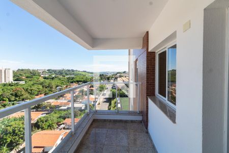 VARANDA Sala de apartamento à venda com 3 quartos, 82m² em Mansões Santo Antônio, Campinas