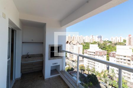 VARANDA Sala de apartamento à venda com 3 quartos, 82m² em Mansões Santo Antônio, Campinas
