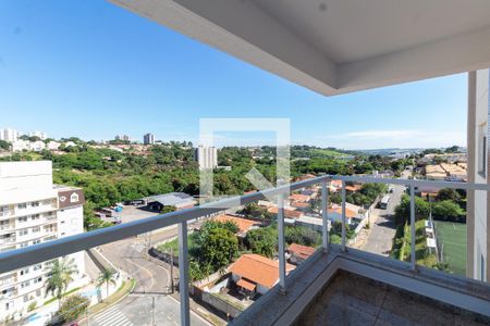 VARANDA Sala de apartamento à venda com 3 quartos, 82m² em Mansões Santo Antônio, Campinas