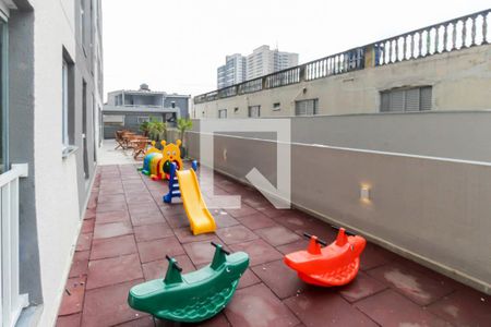 Área comum - Playground de kitnet/studio à venda com 1 quarto, 15m² em Vila Santa Clara, São Paulo