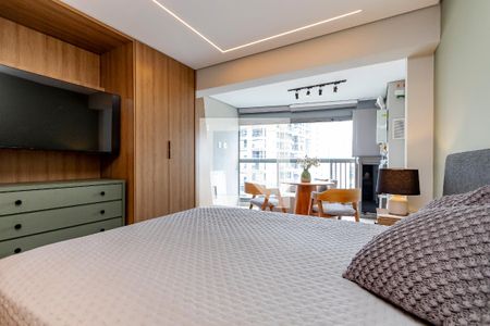 Studio de kitnet/studio para alugar com 1 quarto, 32m² em Jardim das Acacias, São Paulo