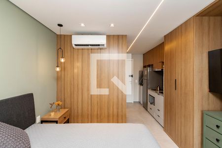Studio de kitnet/studio para alugar com 1 quarto, 32m² em Jardim das Acacias, São Paulo