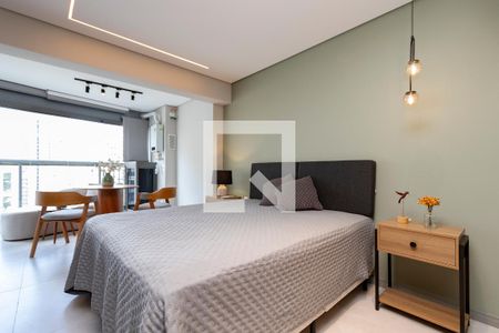 Studio de kitnet/studio para alugar com 1 quarto, 32m² em Jardim das Acacias, São Paulo