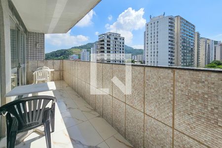 Varanda de apartamento para alugar com 4 quartos, 146m² em Centro, Guarujá