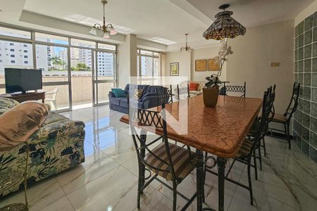 Sala de apartamento para alugar com 4 quartos, 146m² em Centro, Guarujá