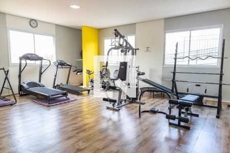 Área comum - Academia de apartamento à venda com 3 quartos, 68m² em Vila Nivi, São Paulo