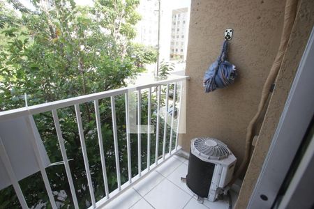 Varanda da Sala de apartamento à venda com 2 quartos, 51m² em Taquara, Rio de Janeiro