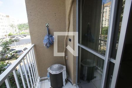 Varanda da Sala de apartamento à venda com 2 quartos, 51m² em Taquara, Rio de Janeiro