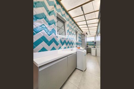 Lavanderia de apartamento para alugar com 3 quartos, 117m² em Sagrada Família, Belo Horizonte