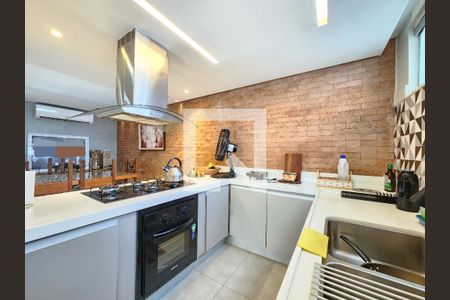 Cozinha de apartamento para alugar com 3 quartos, 117m² em Sagrada Família, Belo Horizonte