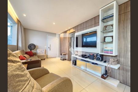 Sala de apartamento para alugar com 3 quartos, 117m² em Sagrada Família, Belo Horizonte