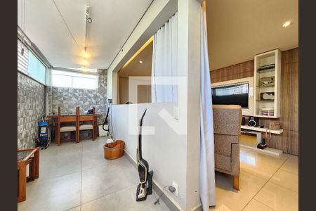 Varanda da Sala de apartamento para alugar com 3 quartos, 117m² em Sagrada Família, Belo Horizonte