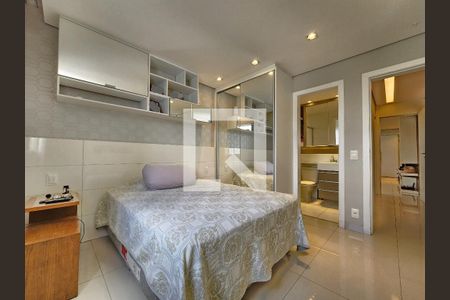 Suíte de apartamento para alugar com 3 quartos, 117m² em Sagrada Família, Belo Horizonte