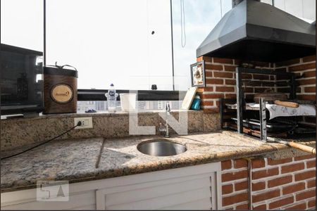 Área comum - Churrasqueira de apartamento para alugar com 1 quarto, 88m² em Vila Uberabinha, São Paulo