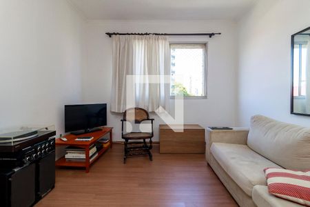 Sala de apartamento à venda com 1 quarto, 50m² em Vila Congonhas, São Paulo