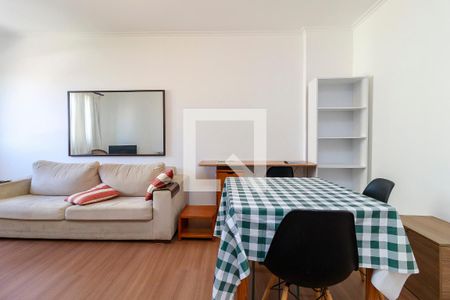 Sala de apartamento à venda com 1 quarto, 50m² em Vila Congonhas, São Paulo