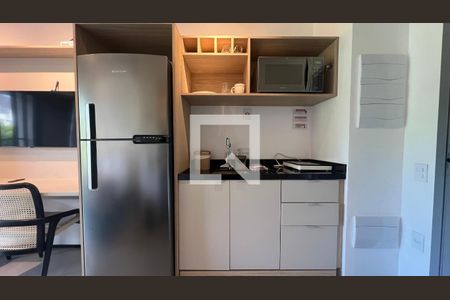 Cozinha de kitnet/studio à venda com 1 quarto, 23m² em Cerqueira César, São Paulo