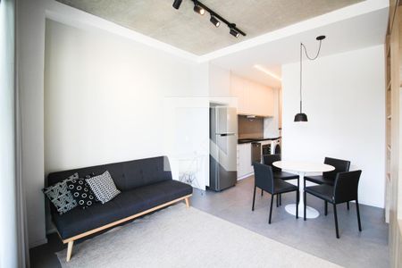 Sala de kitnet/studio para alugar com 1 quarto, 45m² em Vila Olímpia, São Paulo