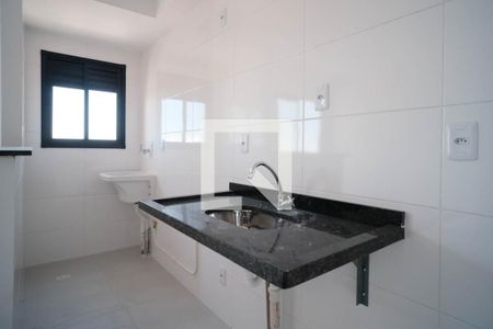 Sala/Cozinha de apartamento para alugar com 2 quartos, 39m² em Vila Guilhermina, São Paulo