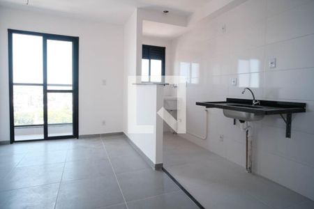 Sala/Cozinha de apartamento para alugar com 2 quartos, 39m² em Vila Guilhermina, São Paulo