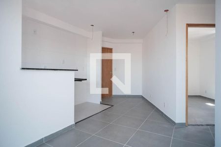 Sala/Cozinha de apartamento para alugar com 2 quartos, 39m² em Vila Guilhermina, São Paulo