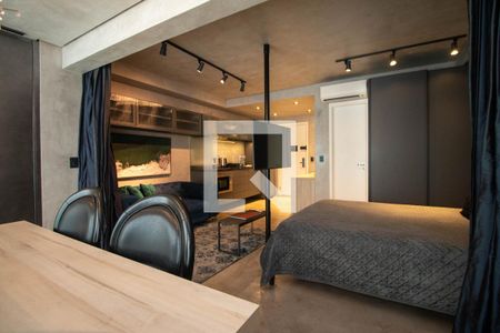 Sala de Jantar de apartamento à venda com 1 quarto, 42m² em Brooklin, São Paulo