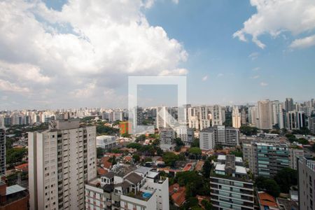 Vista de apartamento à venda com 1 quarto, 42m² em Brooklin, São Paulo