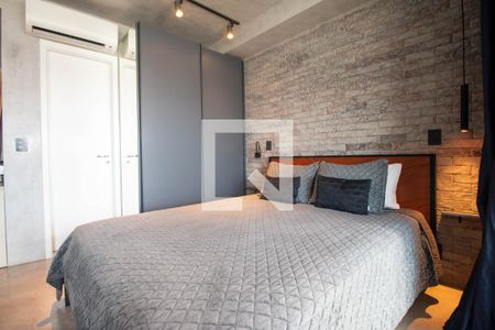 Quarto de apartamento à venda com 1 quarto, 42m² em Brooklin, São Paulo