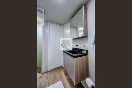 Banheiro da Suíte de apartamento para alugar com 1 quarto, 34m² em Liberdade, São Paulo