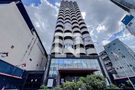 Fachada de apartamento para alugar com 1 quarto, 34m² em Liberdade, São Paulo