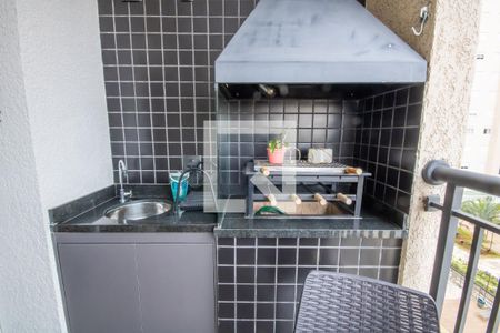 Sacada - Churrasqueira de apartamento para alugar com 2 quartos, 53m² em City Bussocaba, Osasco
