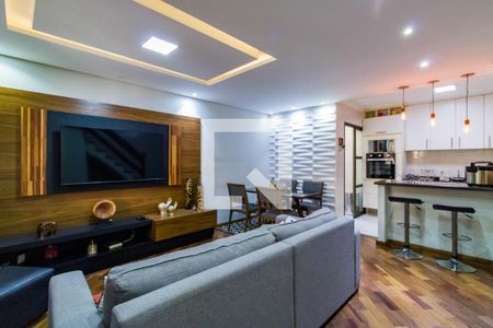 Sala de casa de condomínio para alugar com 3 quartos, 120m² em Vila Pirajussara, São Paulo