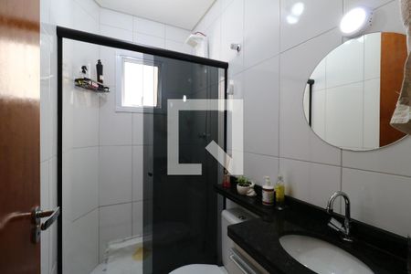 Banheiro Social de apartamento à venda com 3 quartos, 150m² em Vila Eldizia, Santo André