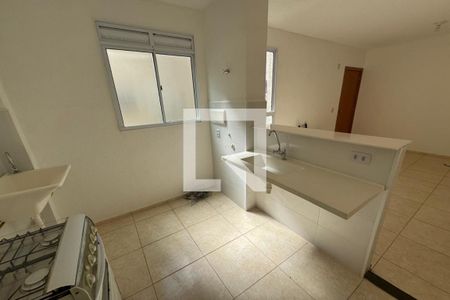 Cozinha - Lavanderia de apartamento para alugar com 2 quartos, 42m² em Reserva Real, Ribeirão Preto